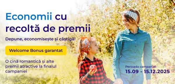 Economii cu recoltă de premii – EuroCreditBank lansează campania care răsplătește încrederea ta