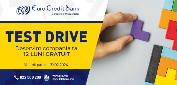 TEST DRIVE period of at least 1 year with FREE banking service