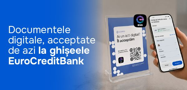 Сеть EVO Wallet расширяется: цифровые документы теперь принимаются и в EuroCreditBank