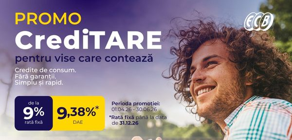 EuroCreditBank prelungește campania „CrediTARE – Pentru vise care contează” până la 30 iunie 2026