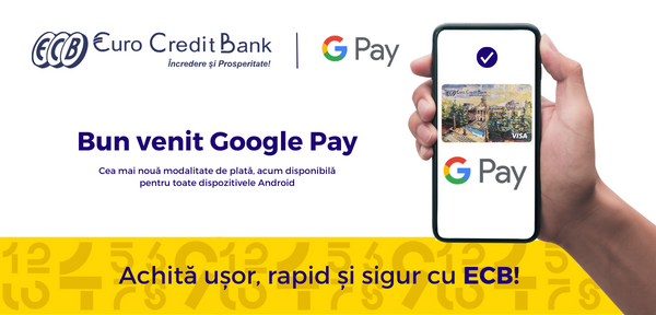 Euro Credit Bank Launches Google Pay